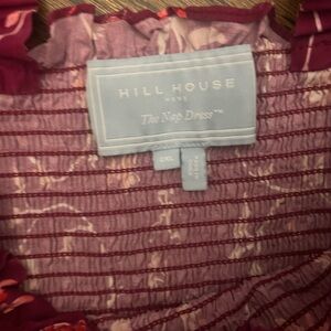 Burgundy Botanical Hill House Nap Dress